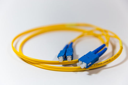 Yellow OS2 Fiber Optic Cables - Single Mode Cables for Optimum Bandwidth