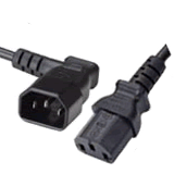 IEC C14 to IEC C13 Right 10A 250V