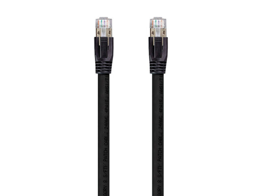 Category 8 Shielded 40GB Rated Network Patch Cable- Choose Length and Color