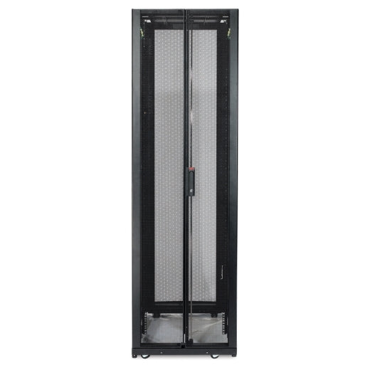 24U Server Rack Enclosure with Front and Rear Vented Doors 42" Depth