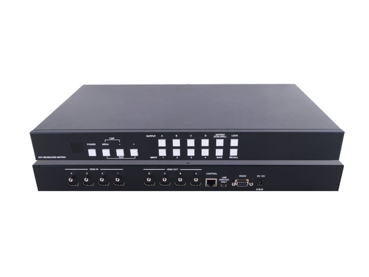 4x4 HDMI Video Wall Processor & Seamless Matrix Switch