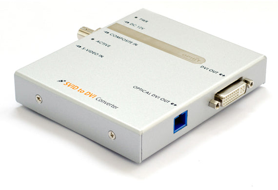 OPHIT CVBXB-SVID  S-Video to DVI Copper Fiber Optic Converter