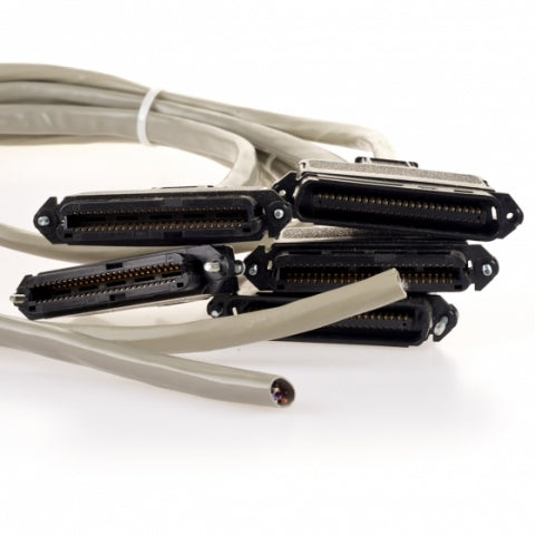 CAT.3 25 PAIR TELCO Cable 75' CENTRONICS 50 Female to Open- 180 Degrees