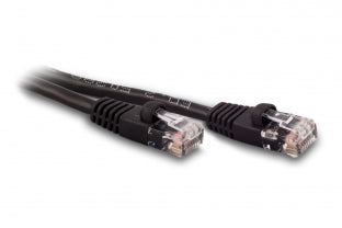 4ft - Cat6 Ethernet Patch Cable Snagless Boot - Black