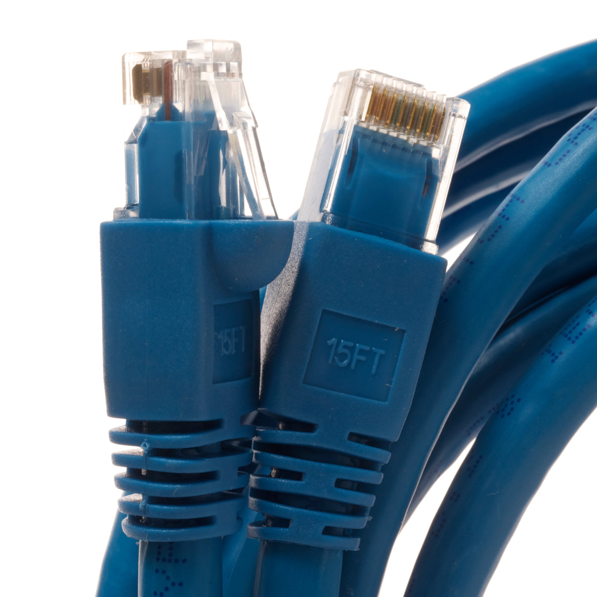 6Ft Cat6A 24AWG Blue Snagless Ethernet Network Patch Cable