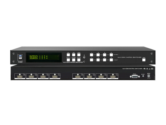 4x4 HDMI HDTV Matrix Routing Switcher Selector - NO LOGO
