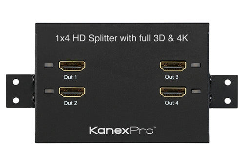 ProBar1x4 HDMI Splitter with 3D Support