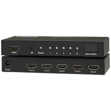 5x1 HDMI Touch-Button Switcher