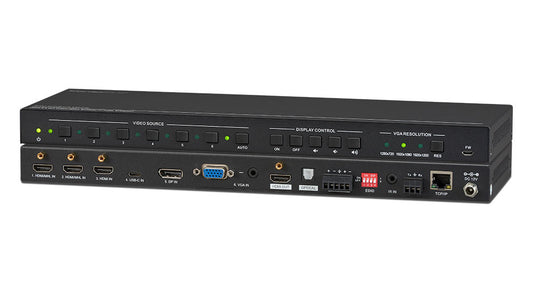 6 Input Presentation Switcher & Scaler with Multi-channel Audio