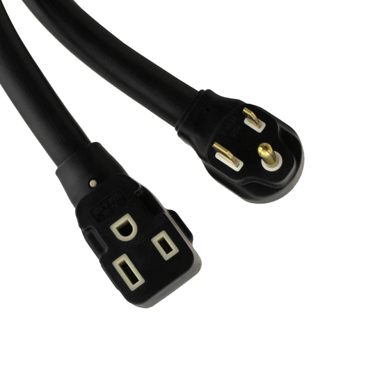 EV Cable - NEMA 6-50 Extension Cord 25 Feet for Level 2 EV Charging 50 Amp