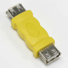 USB A F/F Gender Changer | Cables.com