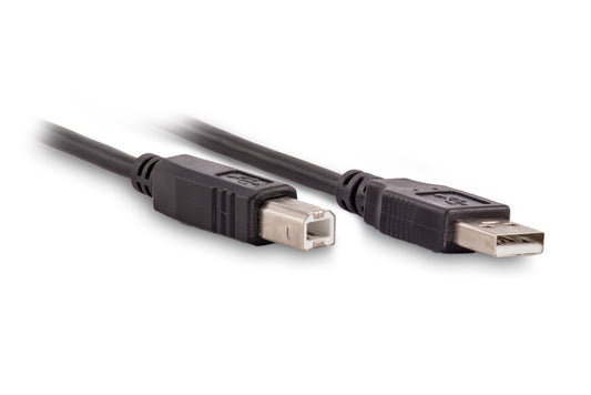 35ft Plenum USB 2.0 A Male to B Male Cable - Active signal