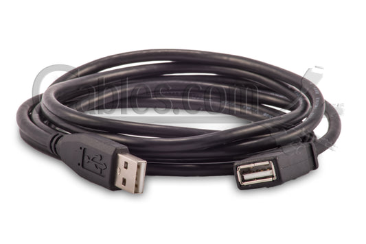 6Ft A-Male to A-Female USB2.0 Extension Cable Black