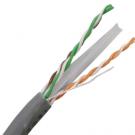 Category 6A 750Mhz CMP 4-Pair 23-AWG UTP Solid Cable 1000 ft - Yellow