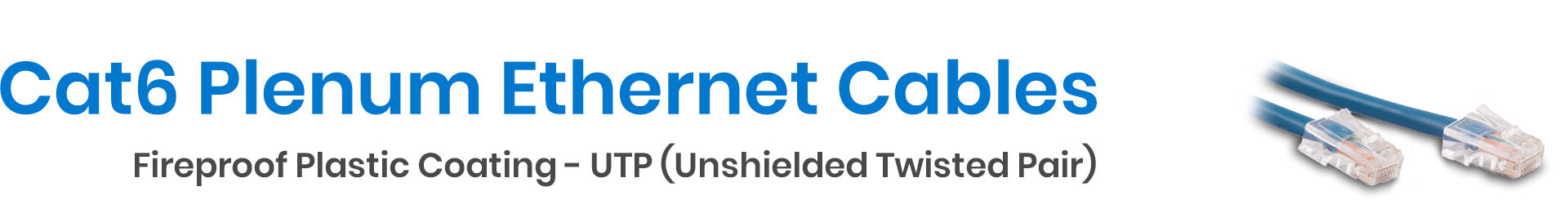 Cat6 Plenum Cables