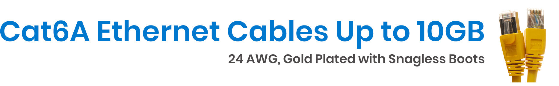 Category 6a Network Patch Cables
