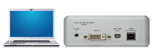 Dual Link DVI to Mini DisplayPort Converter