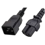 C20 to C15 15 amp Power cord 8 feet | Cables.com