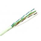 Category 5E PVC 4-Pair 24-AWG UTP Solid Cable 1000 ft Box- White